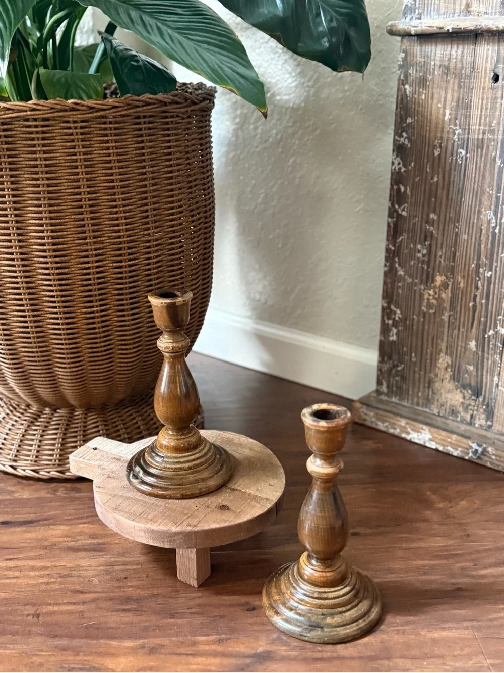 Basketville vintage wooden